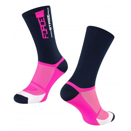 Calcetines Force Stage Azul-Rosa L-XL
