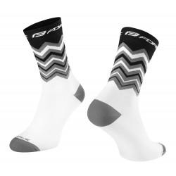 Calcetines Force Wave Negro-Blanco L-XL