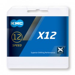 Cadena KMC X12 Black 12V