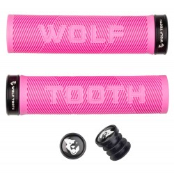 Puños Wolf Tooth Echo Lock On Rosa-Negro